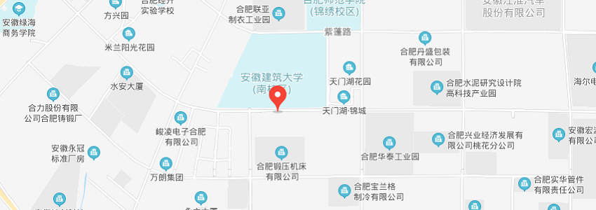 安徽建筑大学学校地图